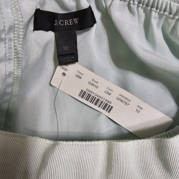 NWT J. Crew Mint Tulle Ball Skirt Size 10 - Picture 5 of 5